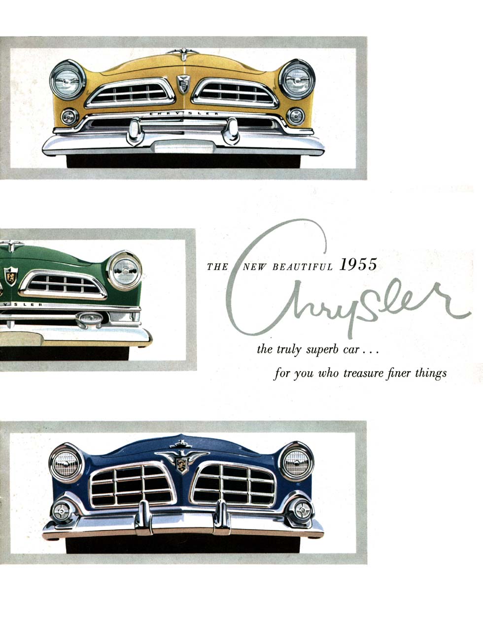 1955 Chrysler Canadian Brochure Page 1